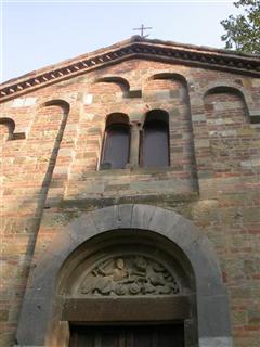 facciata della chiesa di Talignano